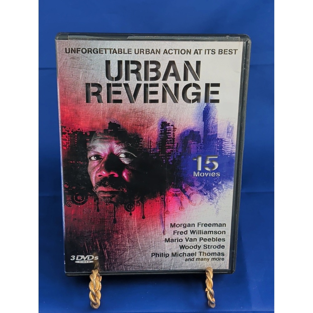 Urban Revenge 15 Movies 3 DVD Set‎ Action Collection TGG